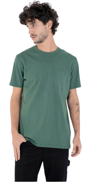 2026 Hurley Mens Low Tide Pocket Short Sleeve Tee MTSEU00024 - Jade Horizon / Camo
